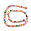 10 Strands Colorful Natural Freshwater Shell Dyed Beads Strands SHEL-M018-02-2