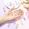 14Pcs 7 Colors Alloy Swivel Clasps FIND-CJZ0001-012-4