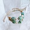 Ceramic Beads Braided Bead Bracelets FS-WG18053-09-1