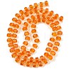 Transparent Glass Beads Strands GLAA-P076-01A-06-2