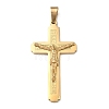 304 Stainless Steel Big Pendants STAS-H256-02G-1