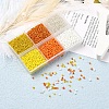 4500Pcs 6 Style 12/0 Glass Seed Beads SEED-YW0001-27A-6