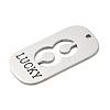 304 Stainless Steel Pendants STAS-D200-02I-P-2