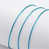 Jewelry Braided Thread Metallic Threads MCOR-JP0001-04-3