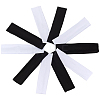 10Pcs 2 Colors Polyester Yoga Slastic Headbands OHAR-GF0001-56-1