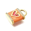 304 Stainless Steel Pendants STAS-Q337-07G-3