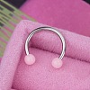 316L Stainless Steel Hoop Nose Rings WGEE114-35-1