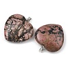 Natural Rhodonite Pendants GG-K002-12A-07-2