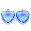 Transparent Acrylic Pendants TACR-T024-03B-940-2