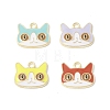 Alloy Enamel Charms ENAM-G212-17G-1