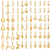 66Pcs 33 Style Alloy Pendant Decorations HJEW-PH02487-1