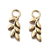 304 Stainless Steel Charms STAS-M111-38G-1