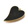 304 Stainless Steel Heart Charms STAS-Q348-11B-G-3