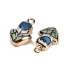 Handmade Porcelain with Brass Pendants PR-CBAB520-06A-2