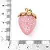 304 Stainless Steel Pendants STAS-C121-10G-03-3