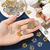 30Pcs Alloy Pendants TIBEP-YW0002-22S-4