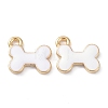 Bone Alloy Enamel Pendants ENAM-B045-02LG-04-1