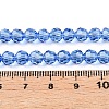 Transparent Glass Beads EGLA-A035-T8mm-D14-4