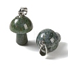 Natural Moss Agate Pendants GG-CBAA0EE-05P-06-2
