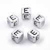 Plated Acrylic Beads PB43C9308-E-1