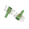 Transparent Lampwork Beads FOIL-I017-01E-2