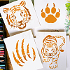 PET Hollow Out Drawing Painting Stencils DIY-WH0391-0757-4