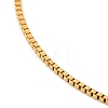 304 Stainless Steel Box Chain Necklace for Women NJEW-G104-05G-2