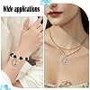 7Pcs Moon Alloy Pendants PALLOY-FS00069-6