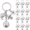 20Pcs Alloy Keychains KEYC-SC00046-1