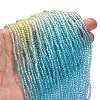 Transparent Painted Glass Beads Strands LS-DGLA-A034-T2mm-A13-2