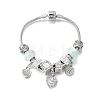 Alloy European Beads Charm Bracelets BJEW-F495-11P-2
