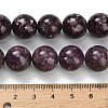 Natural Lepidolite/Purple Mica Stone Beads Strands G-H335-B03-14mm-A-5