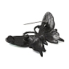 Butterfly Alloy Enamel & Rhinestone Brooches AL-CBABC7F-01EB-02-2