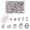 Sew on Glass Rhinestone RGLA-TA0001-02-14