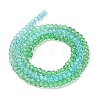 Transparent Painted Glass Beads Strands DGLA-A034-T2mm-A17-5