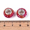Opaque Resin European Beads RESI-T057-29H-3