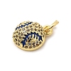 Rack Plating Brass Pendants KK-A268-17G-02-2