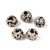 Natural Dalmatian Jasper European Beads G-Q602-09B-08-1