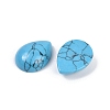 Dyed Synthetic Turquoise Cabochons G-H094-01A-20-2