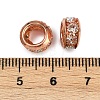 Brass Rhinestone Beads KK-U071-02C-01RG-3