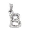 Non-Tarnish 304 Stainless Steel Pendants STAS-F235-01P-B-1
