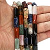 Natural Mixed Gemstone Beads Strands G-C220-A01-9x20mm-2