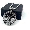 Vintage 304 Stainless Steel Viking Anchor Pendant Necklaces for Men VB2493-5