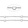 304 Stainless Steel Cable Chains CHS-K001-60-1