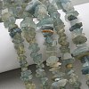 Natural Aquamarine Beads Strands G-L650-A01-01-1
