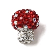 Handmade Polymer Clay Rhinestone Beads CLAY-Z005-01B-1