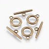 Alloy Toggle Clasps LS-TIBE-EA774Y-AB-RS-2
