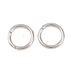 Brass Twister Clasp KK-Z146-04P-02-1