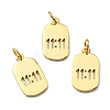 Brass Pendants X-KK-K341-12G-1