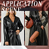 1Pc Black Cloth Waist Belly Belts AJEW-GF0014-51P-5